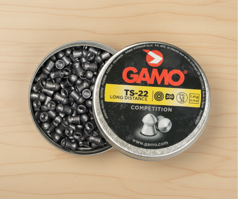 Gamo TS‑22 Long Distance 5.5mm Target Sport Pellets | Performance Series